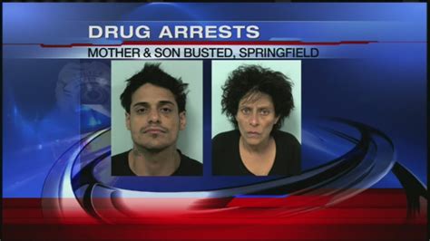mother and son arrested during drug raid youtube