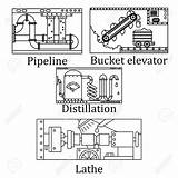 Bucket Elevator Mining Getdrawings Drawing sketch template