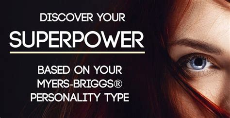 discover your superpower based on your myers briggs® personality type