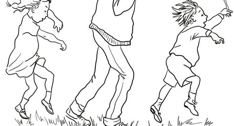 colouring pages bear hunt coloring pages