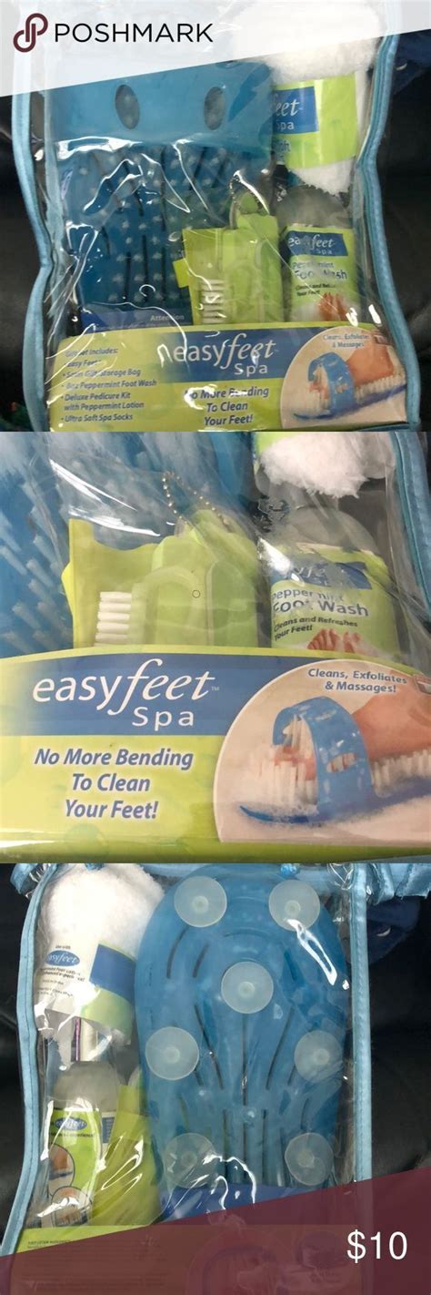 easy feet spa  idea village   bending  clean  feet