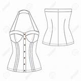 Bustier 123rf sketch template