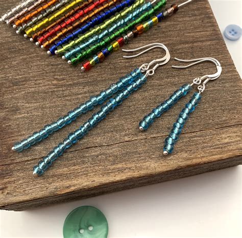 seed bead earrings