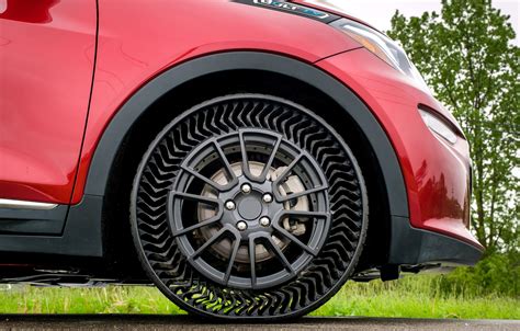 airless tires   michelin coming  gm vehicles