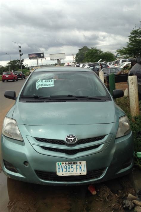 registered toyota yaris    auto gear   call  autos nigeria