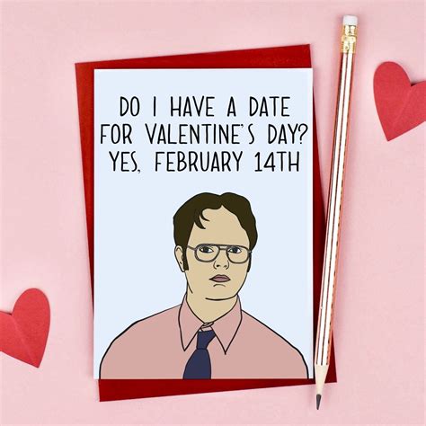 Funny Valentines Cards The Office Stuff 443