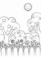 Coloring Garden Pages Beautiful Gnome Printable Color Drawing Gardens Categories sketch template
