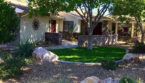 landscape makeover st george ut stonewall grass curbing plants