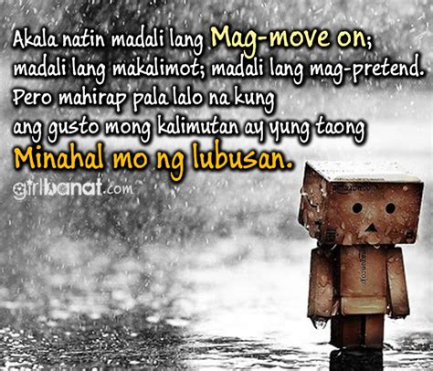 Tagalog Break Up Quotes For Girls Quotesgram