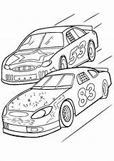Coloring Pages Nascar Busch Kyle Getcolorings Getdrawings sketch template