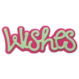 wishes card kit dies