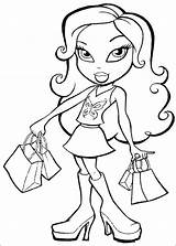 Bratz Coloring Pages Book Print Printable Sheets Girls Grocery Store Drawings Colour Paint Shopping Color Info Coloriage Filminspector Posted Getcolorings sketch template