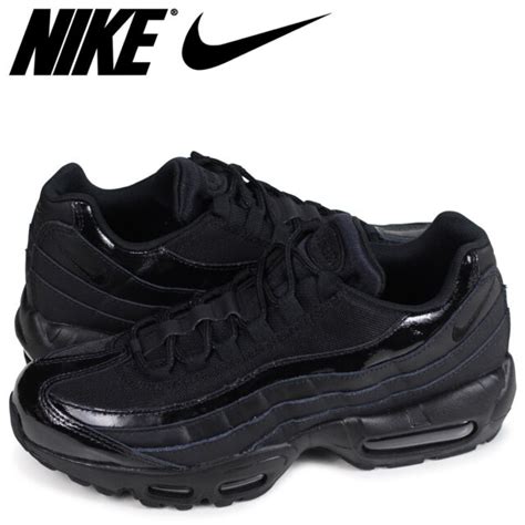 Nike Air Max 95 Triple Black Patent Leather Women S 11 Running Shoes