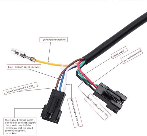 electric scooter throttle wiring diagram  volt  watt kollmorgen brushless currie electric