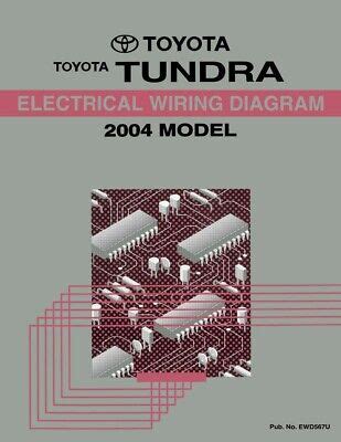 toyota tundra wiring diagrams schematics layout factory oem ebay