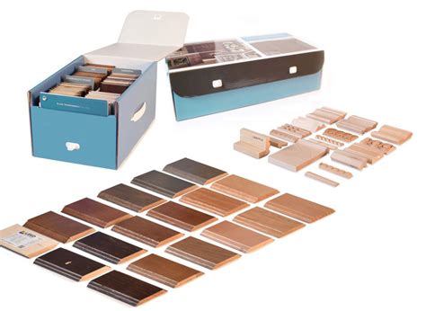 sample display kits  material color  finish selection