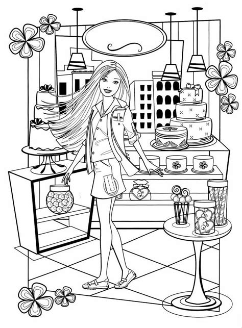 pin  renata  barbie coloring barbie coloring barbie coloring