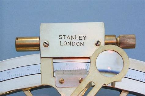 eight inch brass sextant from the brass compass