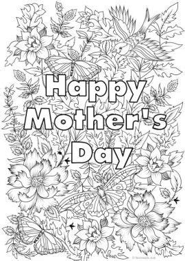 happy mothers day mothers day activities printable adult coloring