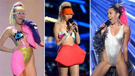 Miley Cyrus Hosted The 2015 Vmas See All 11 Of Her