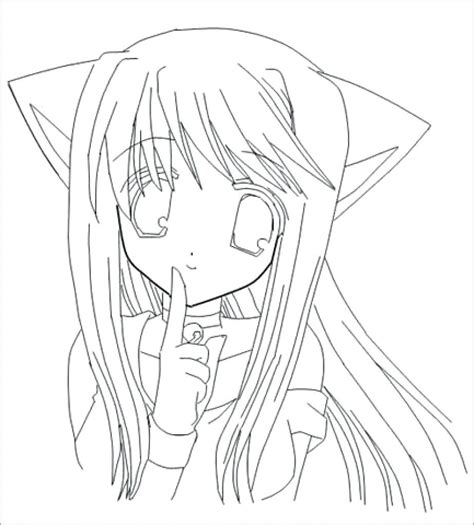 wolf girl coloring pages coloring home