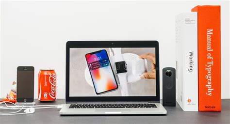 apple keynote  introducing  iphone   editorial stock image image  aircharger