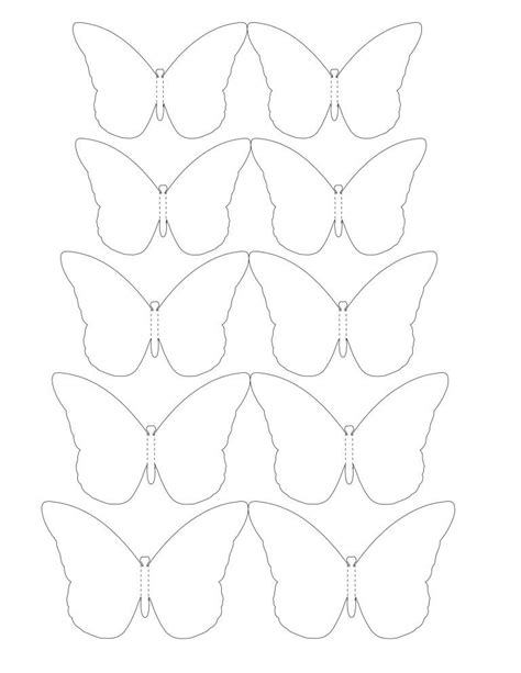 paper craft butterfly template butterfly artwork butterfly mobile