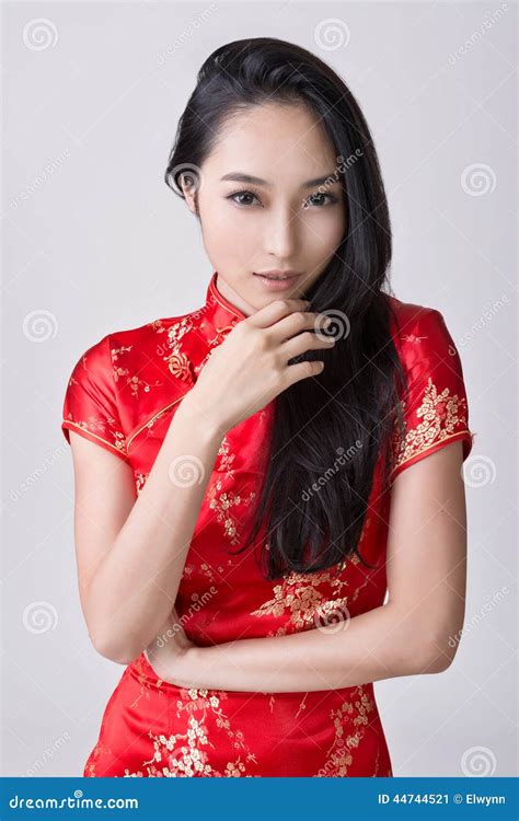 Chinese Woman Stock Image Image Of Grace Asia Elegant 44744521