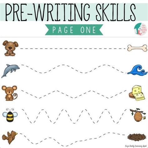 essential pre writing skills   trace lines lizs early learning