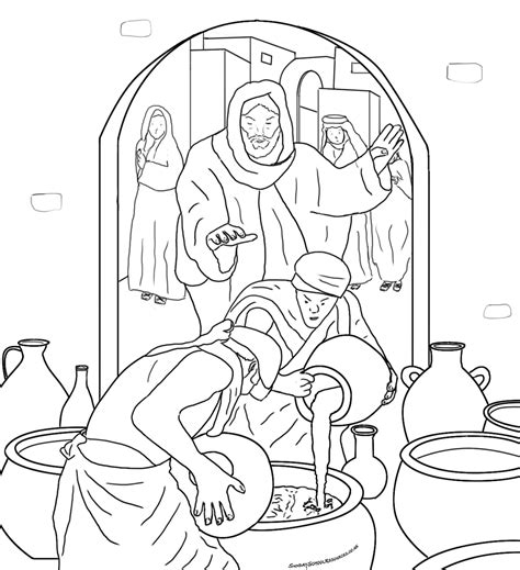 sunday school jesus bible coloring pages