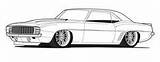 Camaro Cool Chevrolet Mustang Outline Printable Vlh Centenario Pontiac Firebird sketch template
