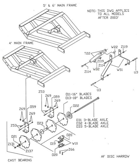 howse disc harrow parts