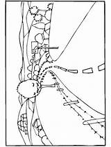 Landschap Kleurplaat Leukekleurplaten Kleurplaten Krajobraz Kolorowanka Coloringpage Ladnekolorowanki één sketch template