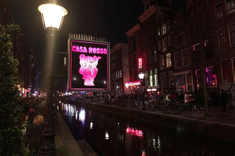 exclusive red light district walking tour casa rosso show