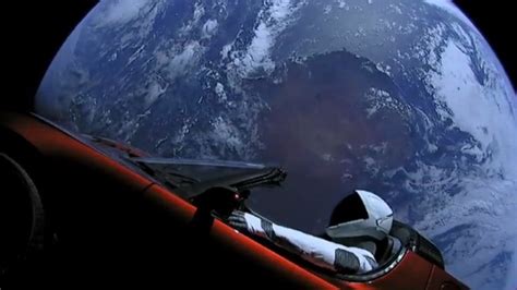Elon Musk Blasted A Tesla Into Space On The Biggest Rocket Ever And