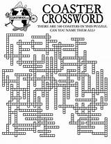 Crossword Coaster101 sketch template