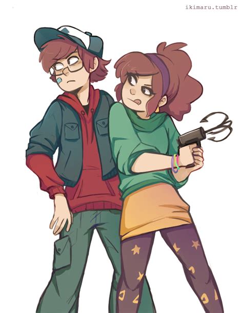 My Art Gravity Falls Dipper Pines Mabel Pines Other