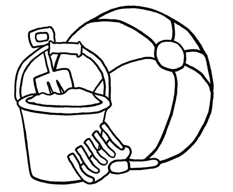 beach coloring pages  preschool coloring home