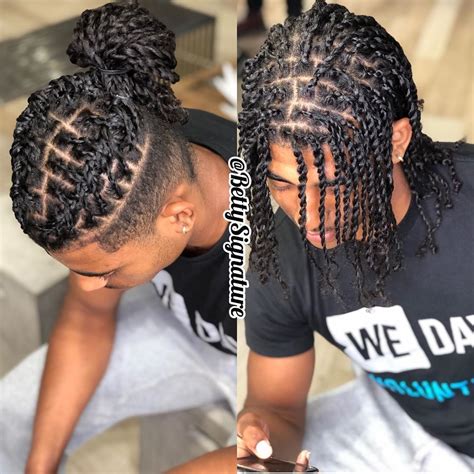 Men Twists Hairstyles African Americans Men Twists Hairstyles In 2020