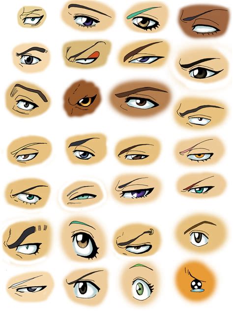 eyes of all bleach characters daily anime art
