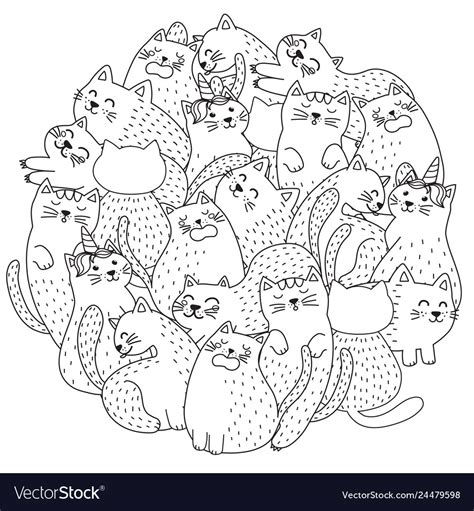 coloring pages funny cat bmp woot
