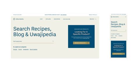 introducing   website uwajimaya