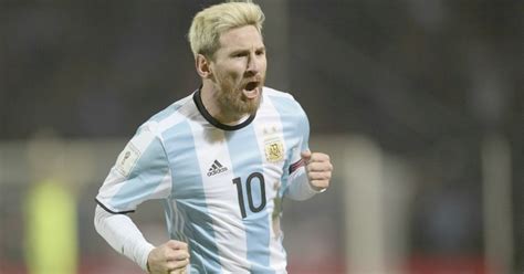 Blonde Lionel Messi Still As Lethal Scores For Argentina