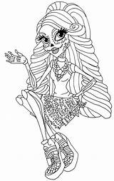 Skelita Elfkena Coloriage sketch template