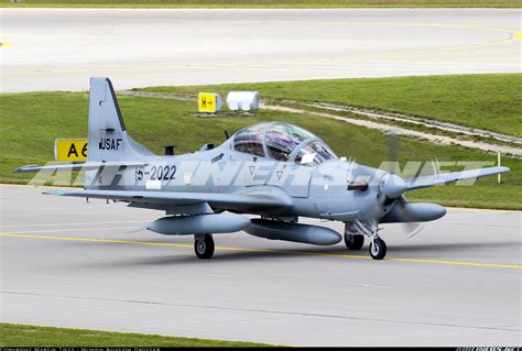 embraer   super tucano emb  usa air force aviation photo  airlinersnet
