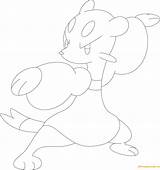Coloring Pokemon Mienfoo Pages Drawing Categories Coloringpagesonly sketch template