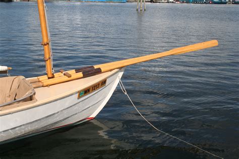 stowing oars  spars small boats monthly