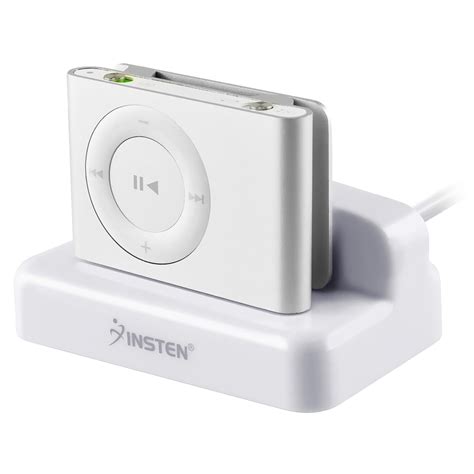 insten  multi function cradle charger  apple ipod shuffle  gen white