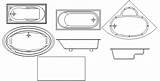 Bathtub Cad Elevation Tub Blocks Dwg Drawing Details Multiple  Bath Cadbull Description sketch template