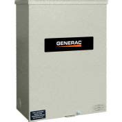 generac  amp  watt single load manual transfer switch  globalindustrialcom